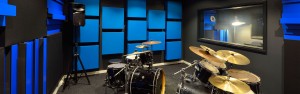 Opname studio drummer akoestiek