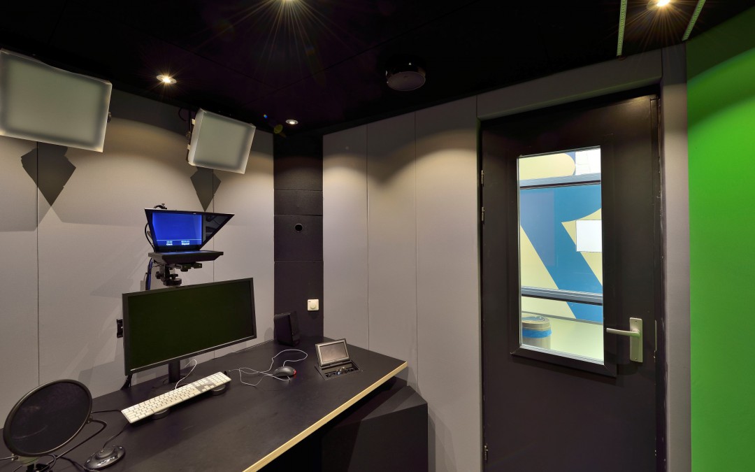 Nieuwe StudioCube 40 geluidscabine voor TU Delft, New Media Centre
