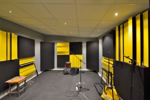 Studio bouwen de muziekgieterij