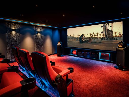 Mutrox Cinema en high-end audio gecombineerd