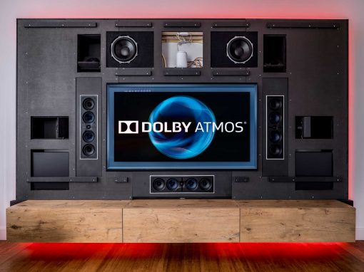 Dolby Atmos uit het zicht – de Mutrox Atmos wand